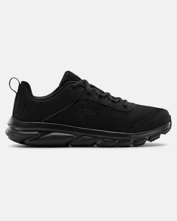 Grade School UA Assert 8 Running Shoes, Black, pdpMainDesktop image number 1